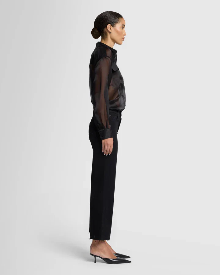 7 For All Mankind - WOMEN's DENIM CROPPED ALEXA 7U601189 - Image 4