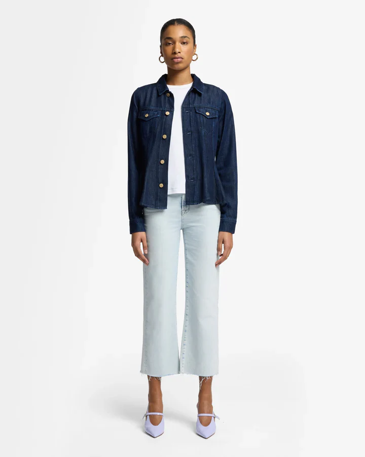 7 FOR ALL MANKIND- WOMEN'S CROPPED ALEXA JEANS - Image 2