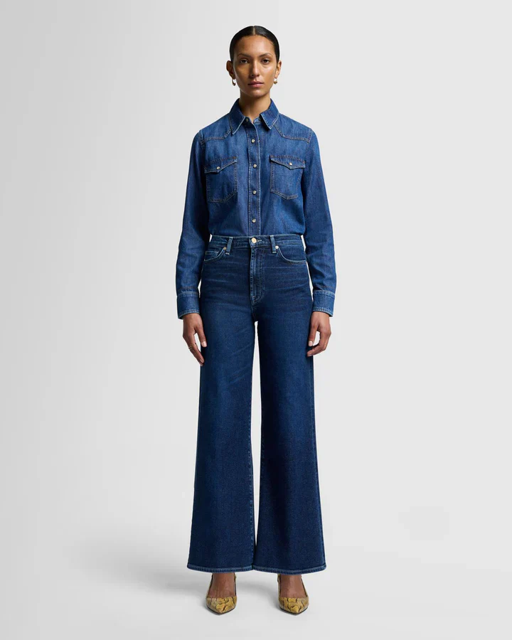 7 FOR ALL MANKIND- WOMEN'S Luxe Vintage Ultra High Rise Jo Jeans - Image 2