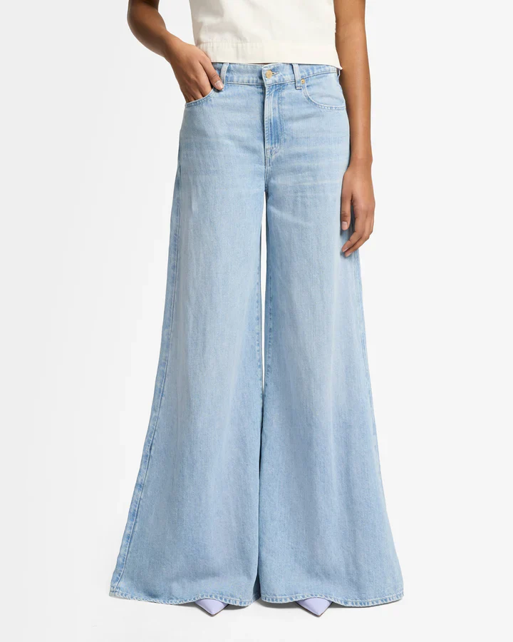 7 FOR ALL MANKIND- WOMEN'S WILLOW WIDE JEANS - Image 2