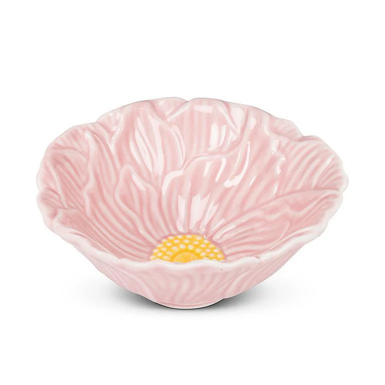 ABBOTT - SMALL FLOWER DISH PINK