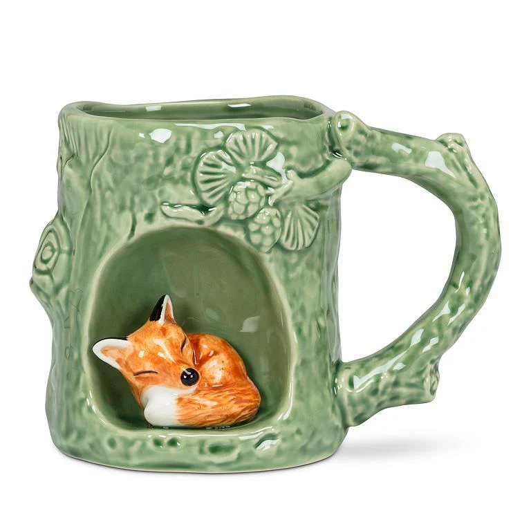 ABBOTT - TREE LOOK MUG W/FOX