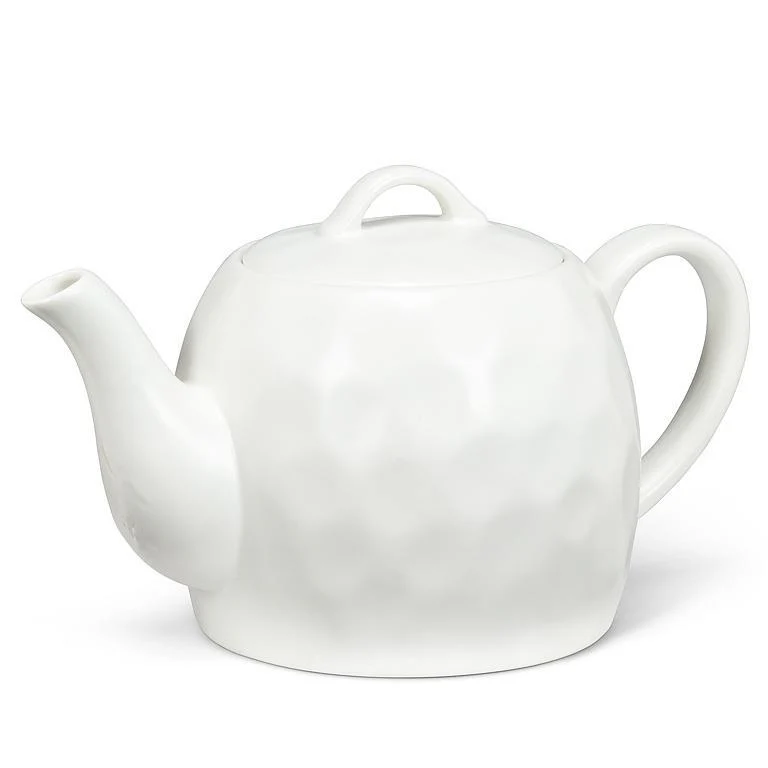 ABBOTT - WHITE MATTE TEAPOT