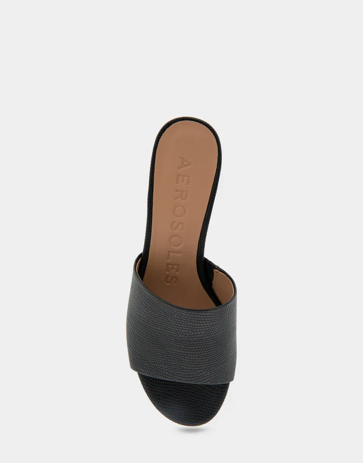 AEROSOLE- WOMEN'S COMO HEELED SLIDE SANDAL - Image 3