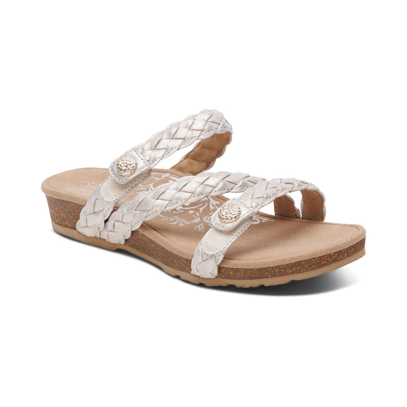 AETREX- WOMEN'S JOSIE BRAIDED SLIDE - Image 3