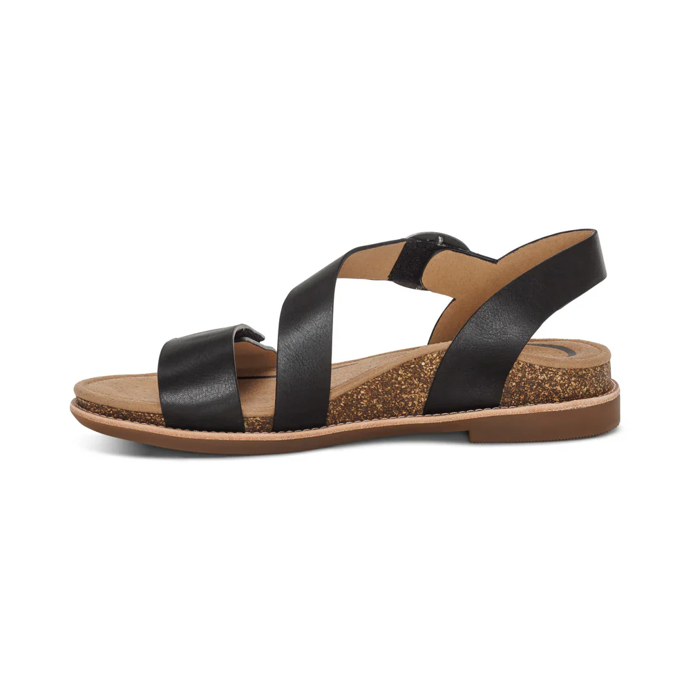 AETREX - TAMARA ASYMMETRICAL QUARTER STRAP SANDAL - Image 4