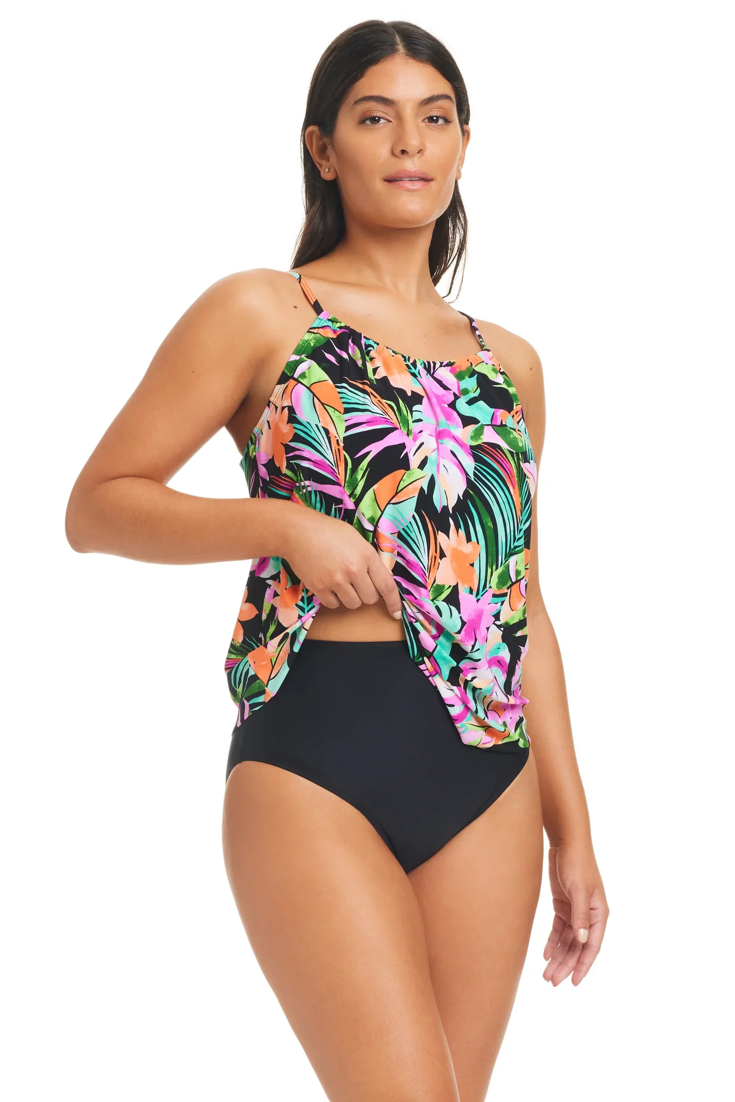 BEYOND CONTROL- WOMEN'S LXBB24406 TANKINI TOP - Image 3