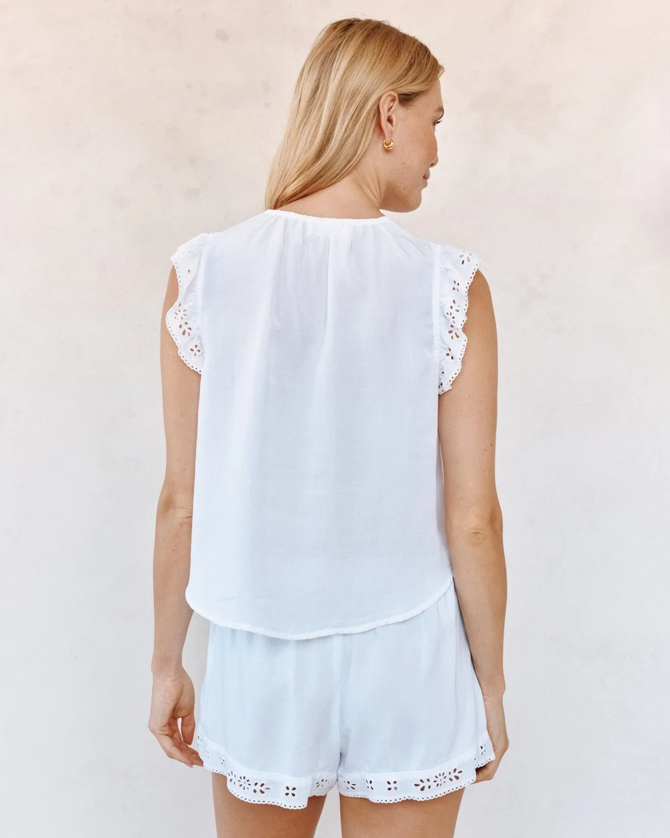 BELLA DAHL - WOMEN'S RUFFLE SLEEVE TOP - Image 2