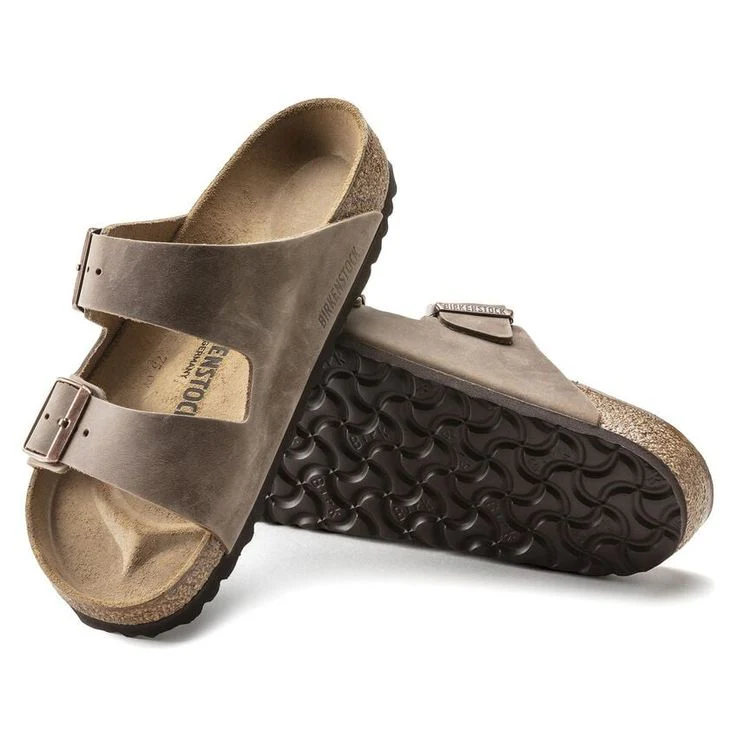BIRKENSTOCK- ARIZONA OILED LEATHER SANDAL - Image 4