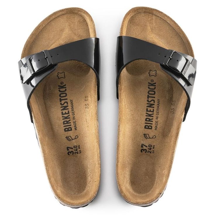 BIRKENSTOCK- MADRID BIRKO-FLOR PATENT SANDAL - Image 3