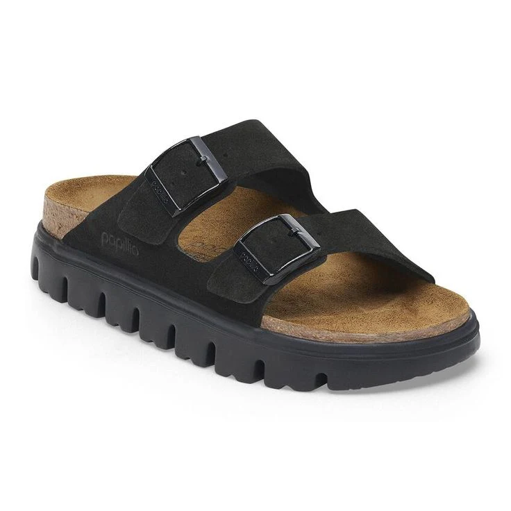 BIRKENSTOCK- ARIZONA PLATFORM SUEDE LEATHER SANDAL - Image 2