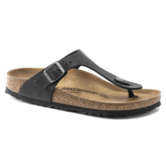 BIRKENSTOCK- GIZEH OILED LEATHER SANDAL - Image 2