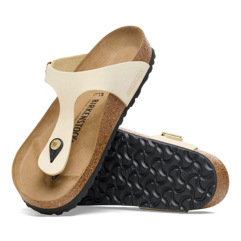 BIRKENSTOCK- GIZEH NUBUCK LEATHER SANDAL - Image 4