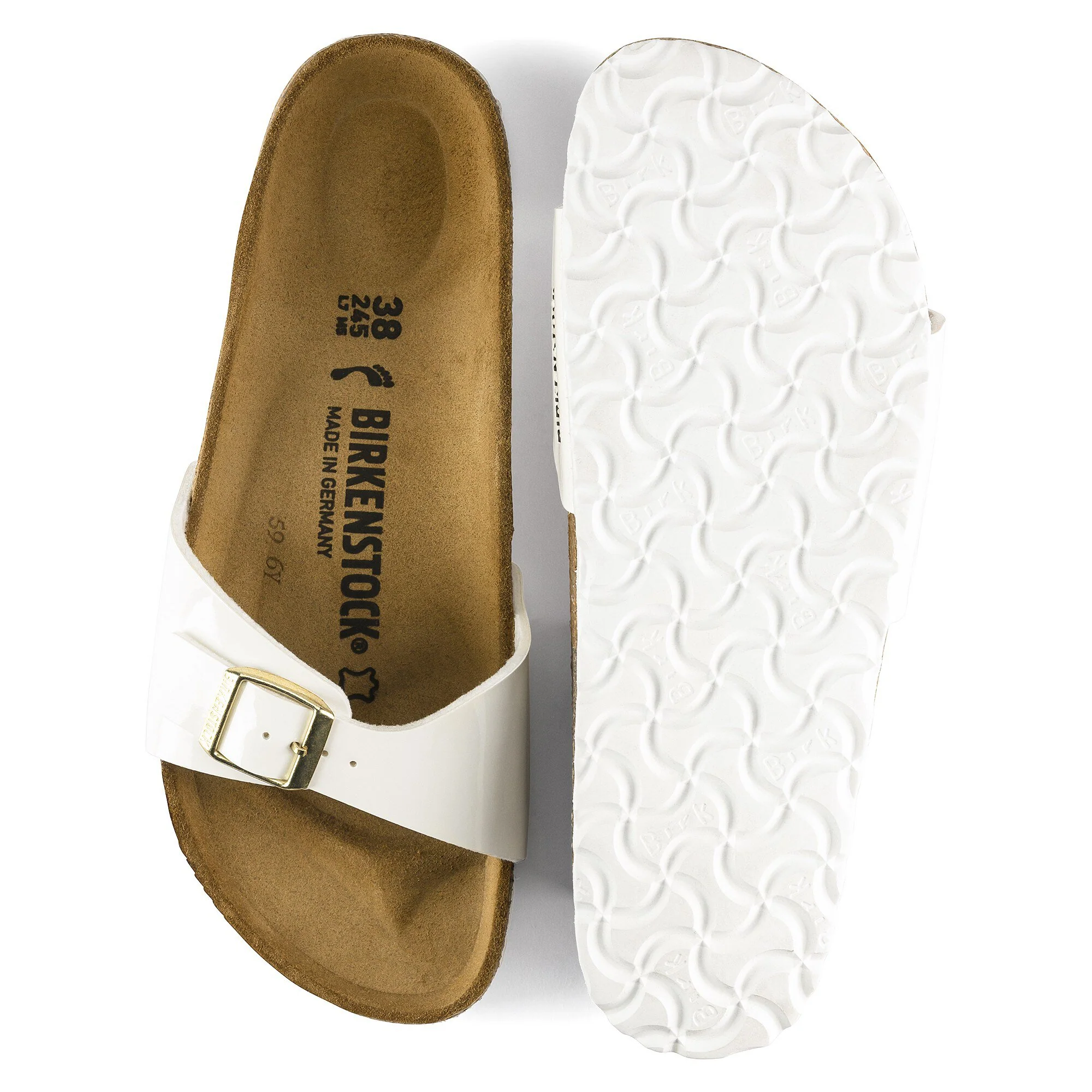 BIRKENSTOCK- MADRID BIRKO-FLOR PATENT SANDAL - Image 5