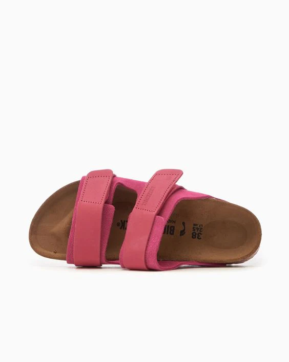 BIRKENSTOCK- UJI SUEDE LEATHER SANDAL - Image 3