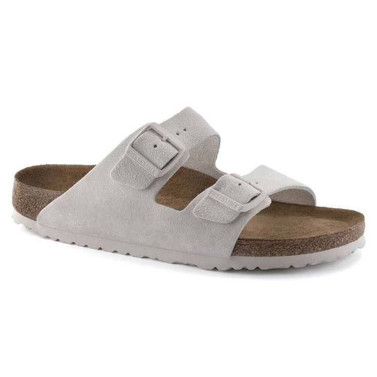 BIRKENSTOCK- ARIZONA SOFT FOOTBED SUEDE LEATHER SANDAL - Image 2