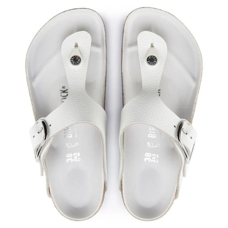 BIRKENSTOCK- GIZEH BIG BUCKLE LEATHER SANDAL - Image 3