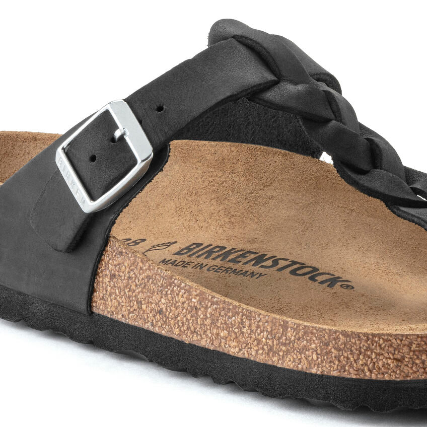 BIRKENSTOCK- GIZEH OILED LEATHER SANDAL - Image 3