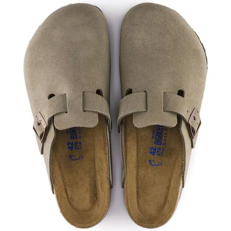 BIRKENSTOCK - BOSTON SOFT FOOTBED SUEDE LEATHER - Image 3