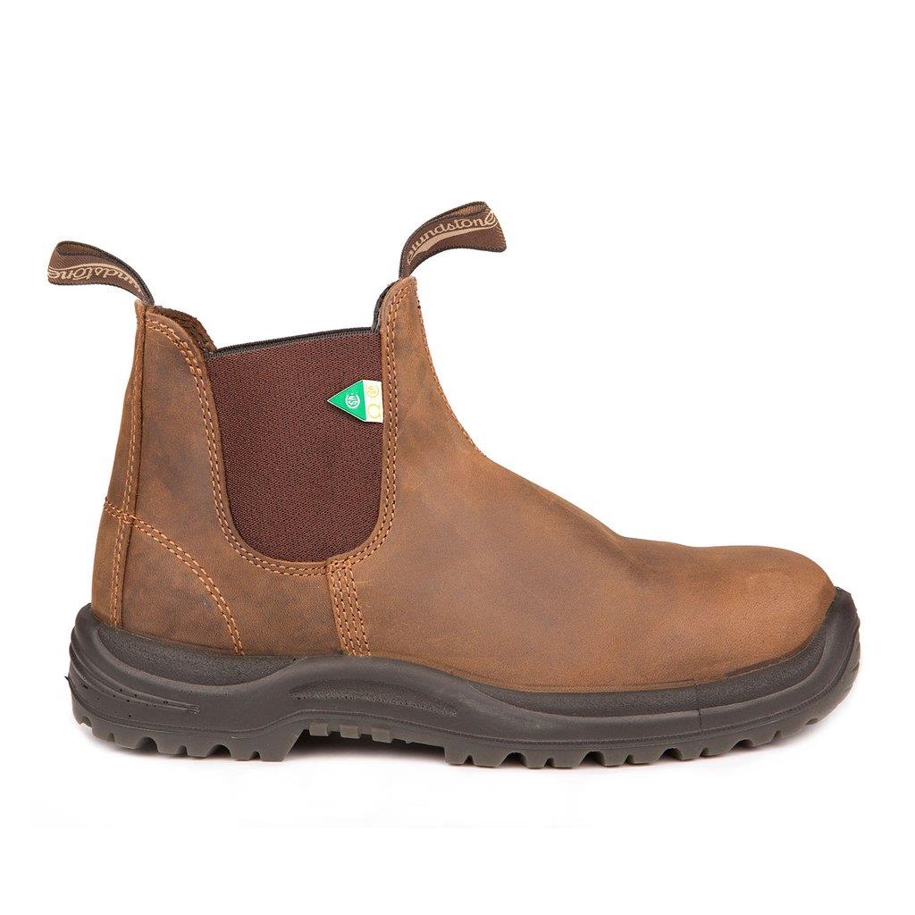 BLUNDSTONE- MEN'S 164- WORK & SAFETY BOOT SADDLE BROWN - Image 2