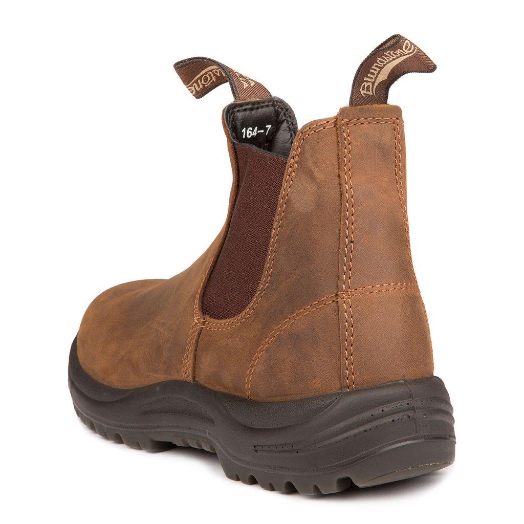 BLUNDSTONE- MEN'S 164- WORK & SAFETY BOOT SADDLE BROWN - Image 3