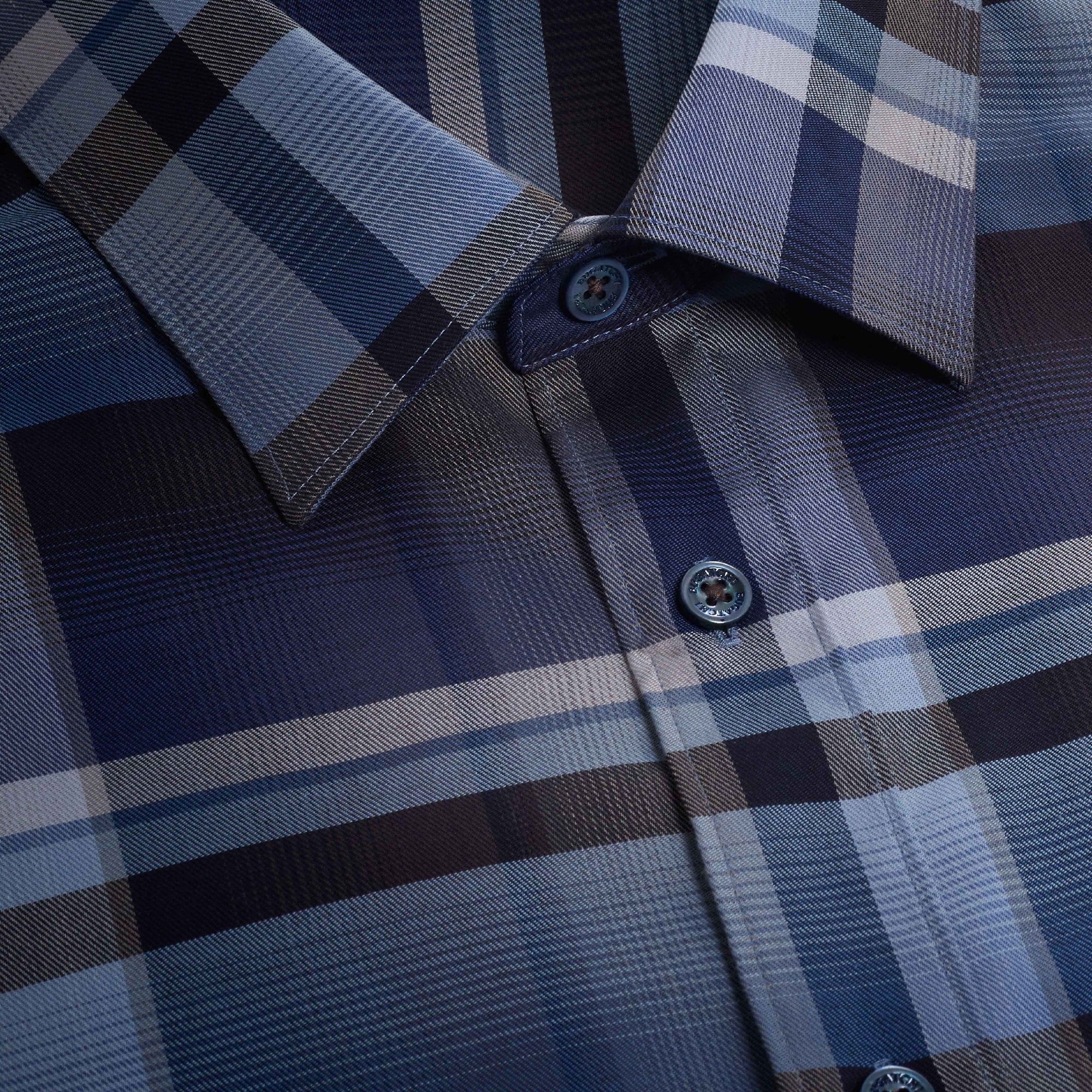 BUGATCHI- MEN'S KARL PLAID SHIRT - Image 4