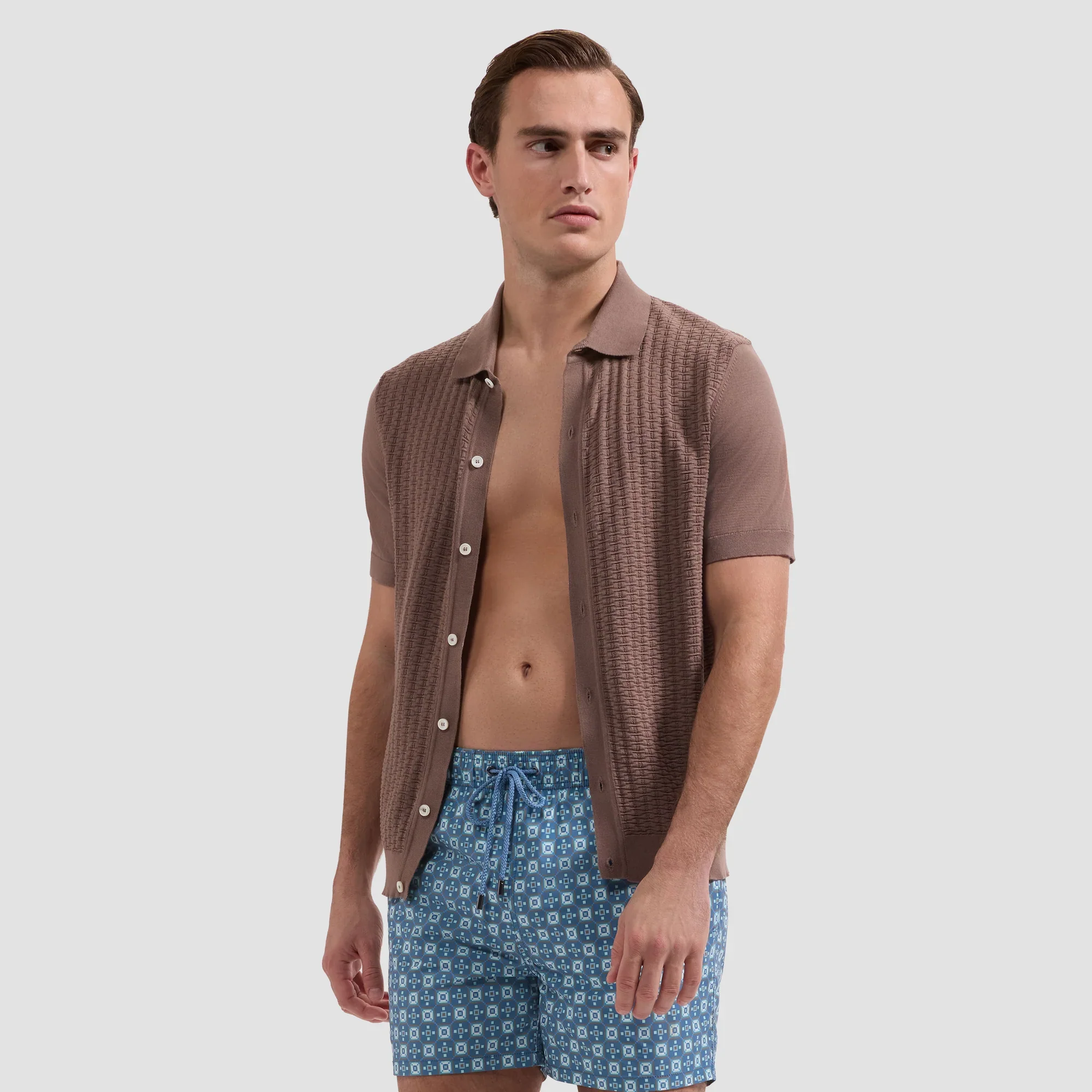 BUGATCHI - CRUZ MID - LENGTH SWIM JXM221M40 - Image 2