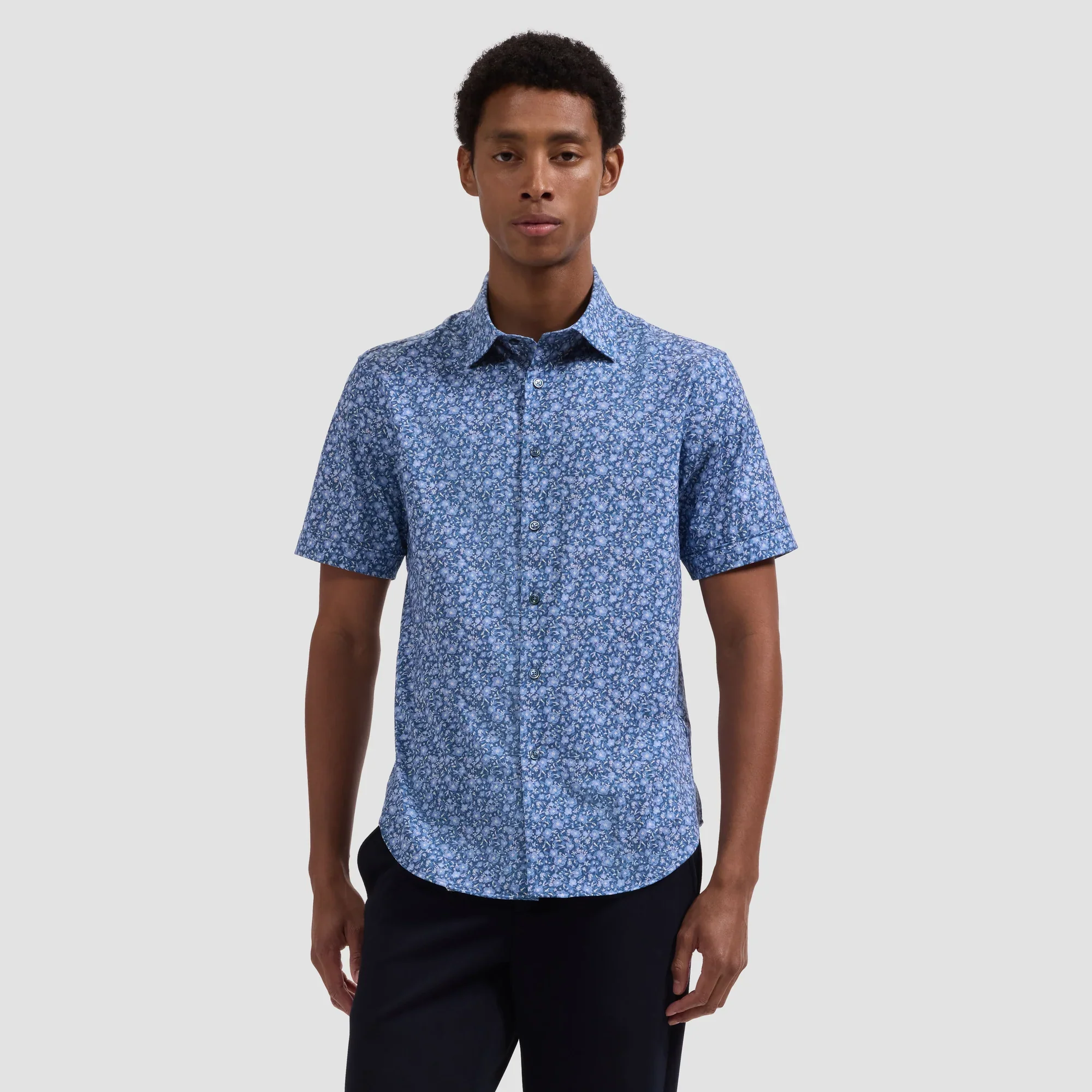 BUGATCHI - OOOHCOTTON MILES SS SHIRT JF9135F40