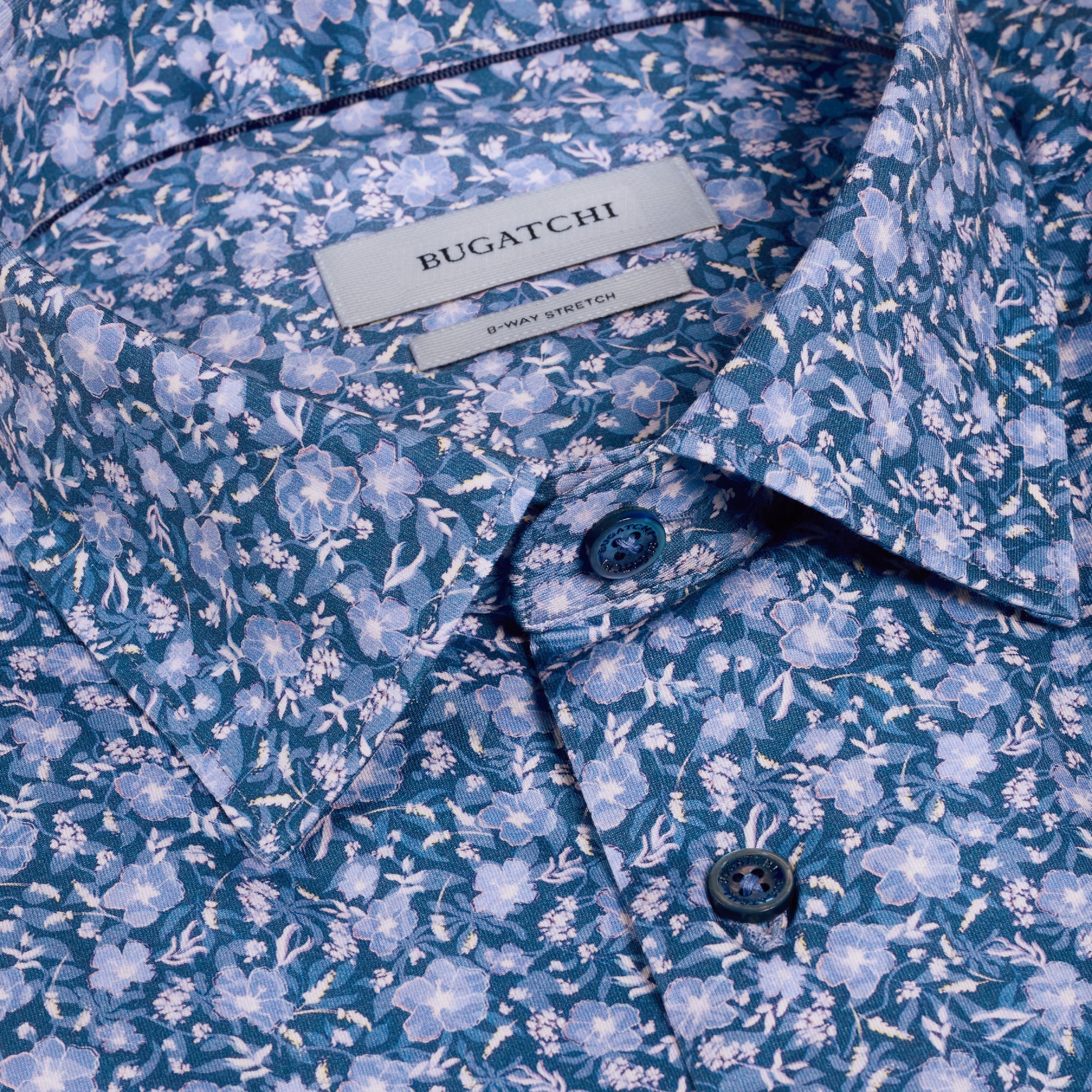BUGATCHI - OOOHCOTTON MILES SS SHIRT JF9135F40 - Image 5