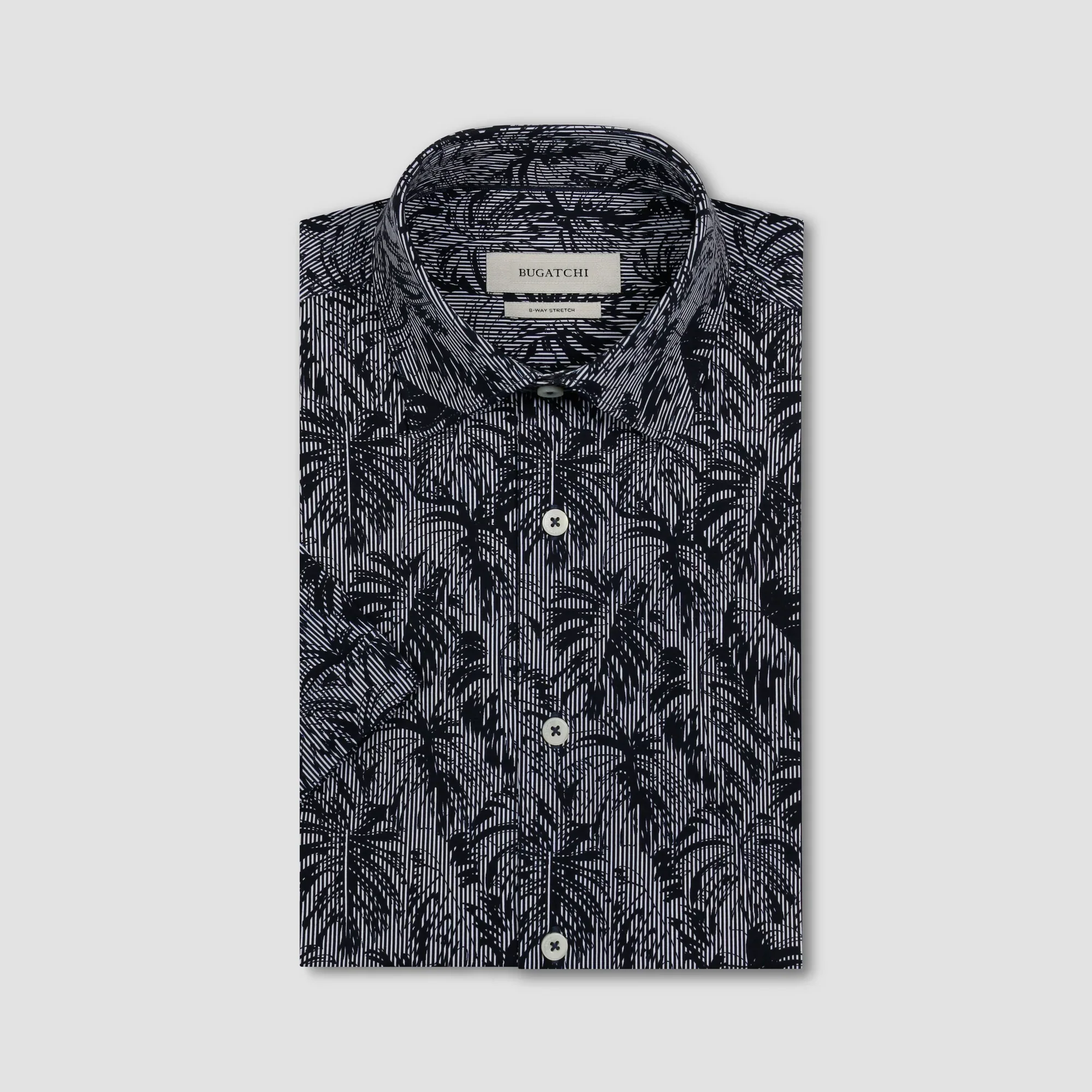 BUGATCHI - OOOHCOTTON MILES SS SHIRT JF9149F40 - Image 4