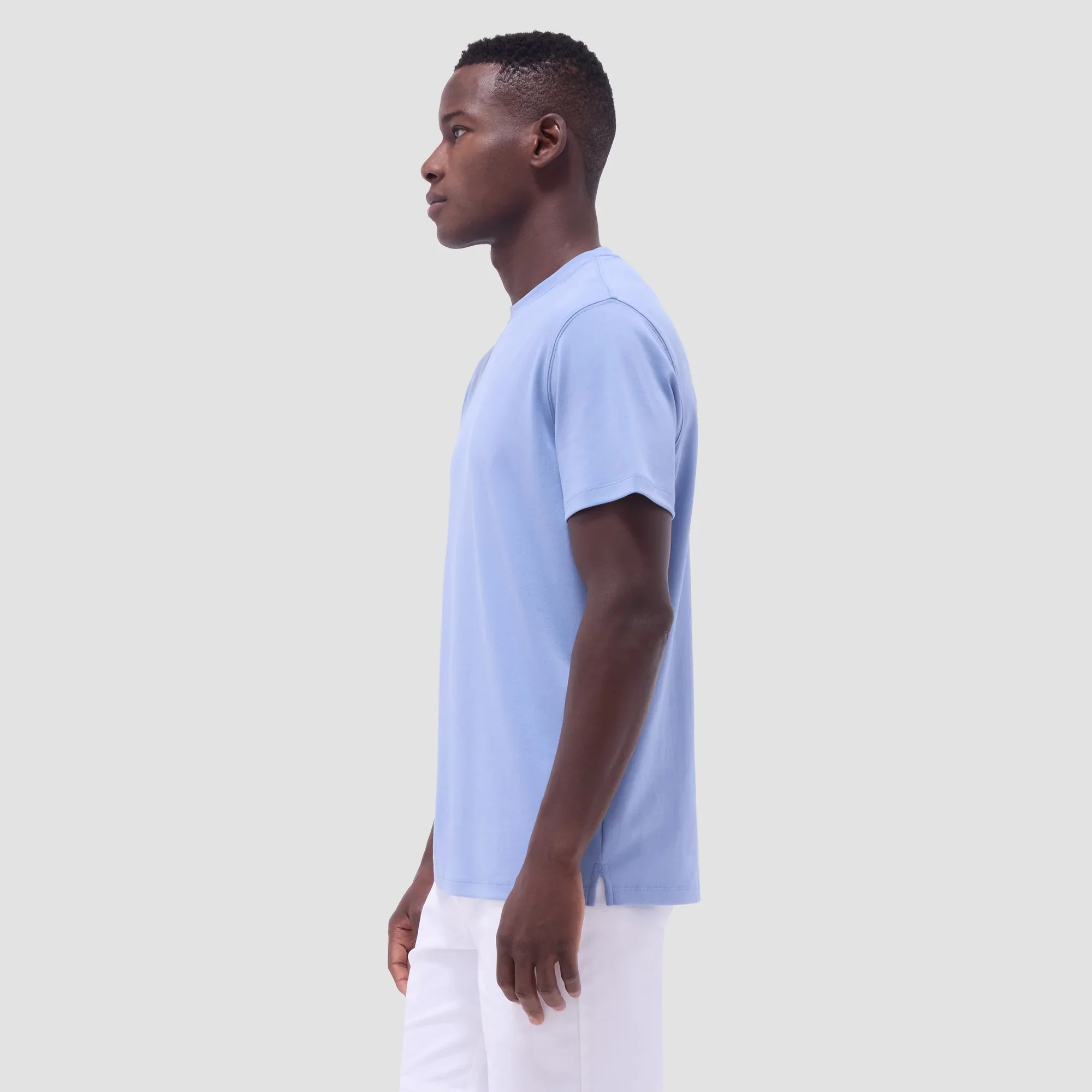 BUGATCHI - S/S HANK PIMA CREW NECK ISF1500F5 - Image 9