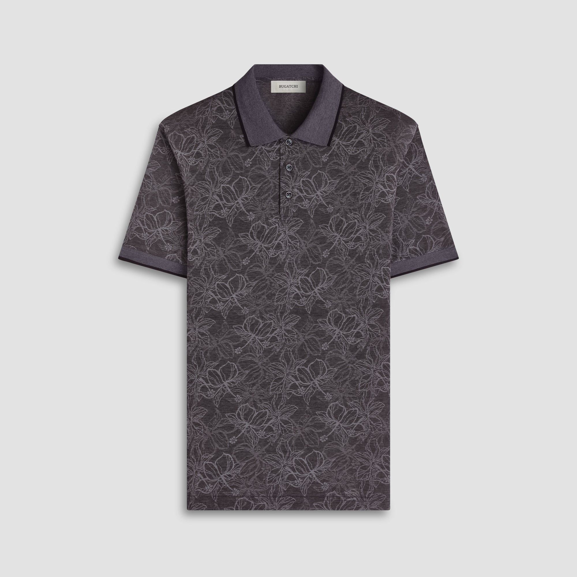 BUGATCHI - S/S THREE BUTTON POLO JF2007F17 - Image 2
