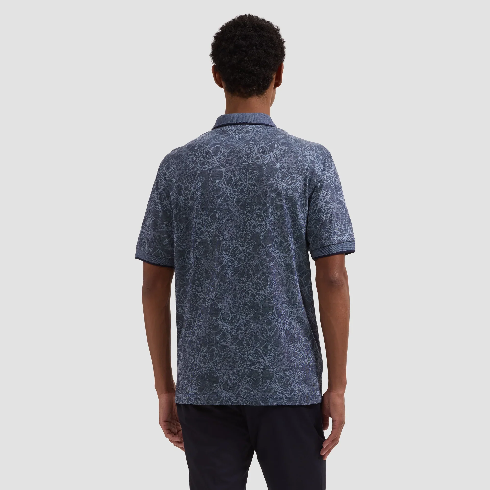BUGATCHI - S/S THREE BUTTON POLO JF2007F17 - Image 9