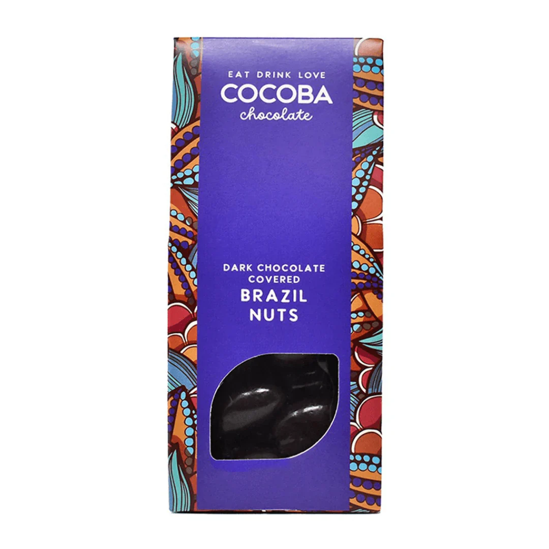 COCOBA - DARK CHOCOLATE COVERED BRAZIL NUTS