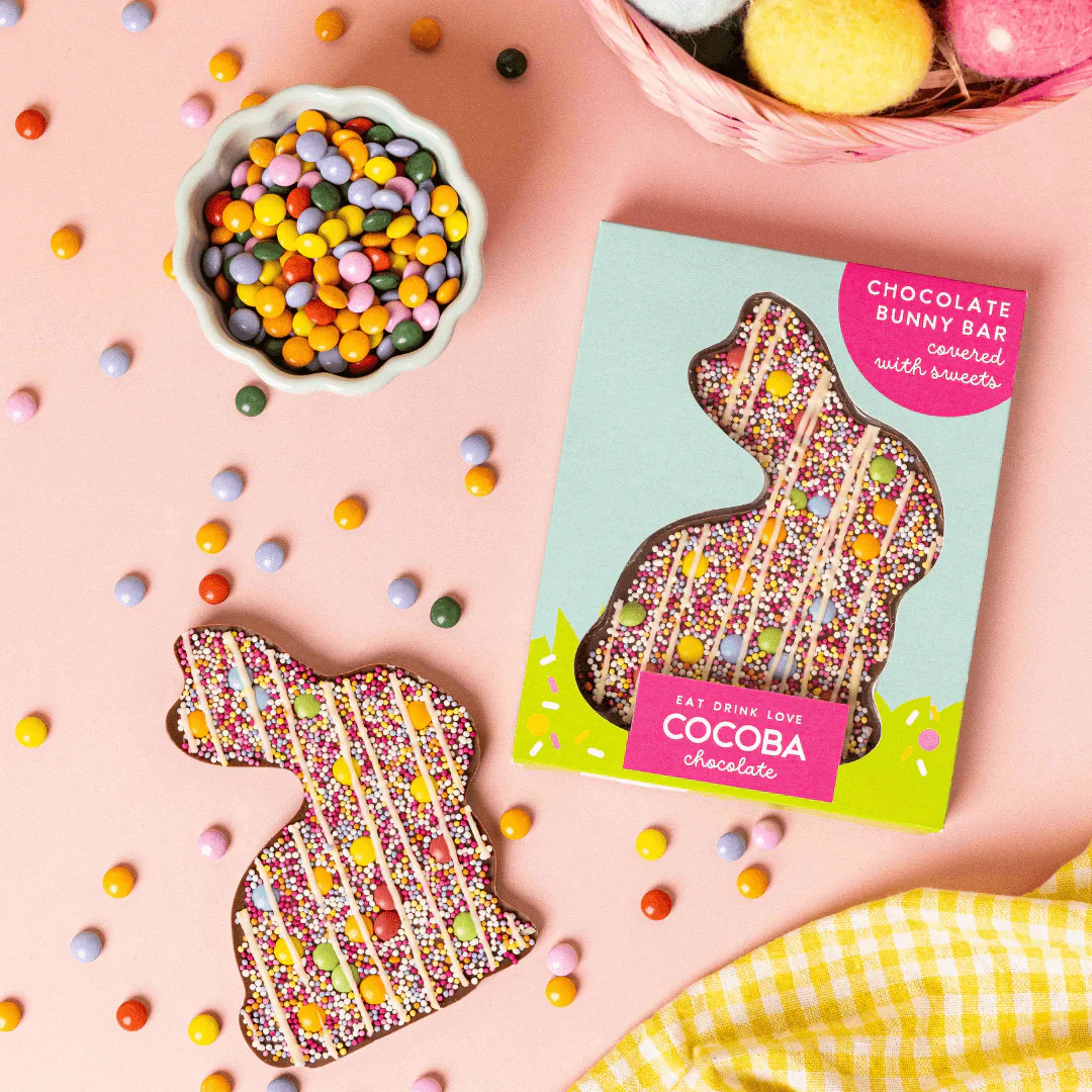 COCOBA - BUNNY SHAPED CHOCOLATE BAR - Image 2