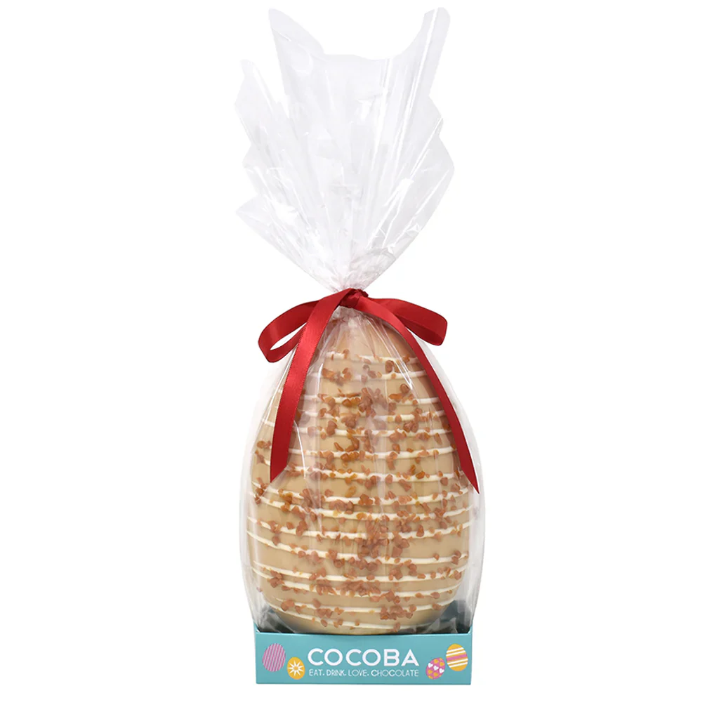 COCOBA - GOLDEN CARAMEL EASTER EGG