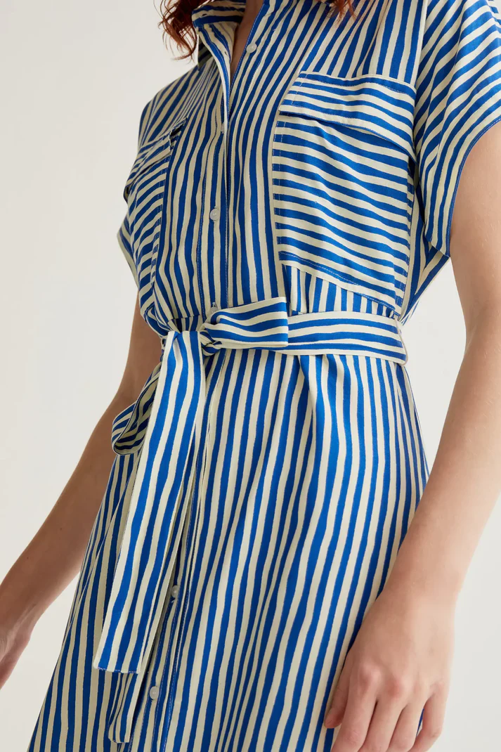 COMPANIA FANTASTICA - LABAGNA PRINT MIDI DRESS - Image 3