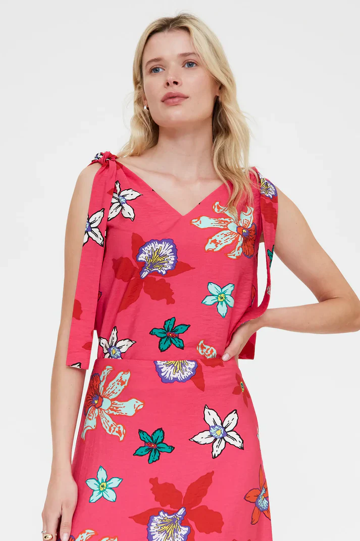 COMPANIA FANTASTICA - VANDA PRINT TOP