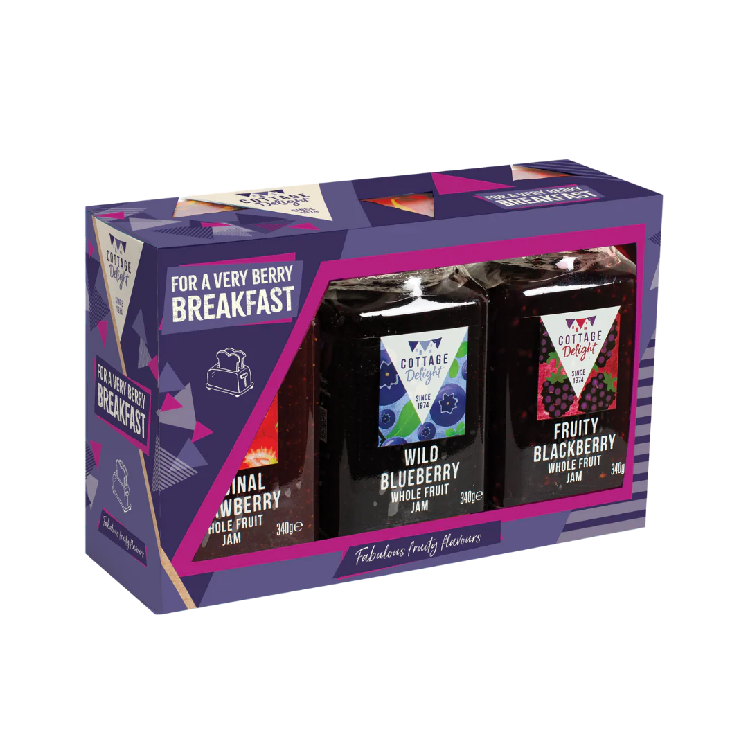 COTTAGE DELIGHT - A VERY BERRY BREAKFAST GIFT SET