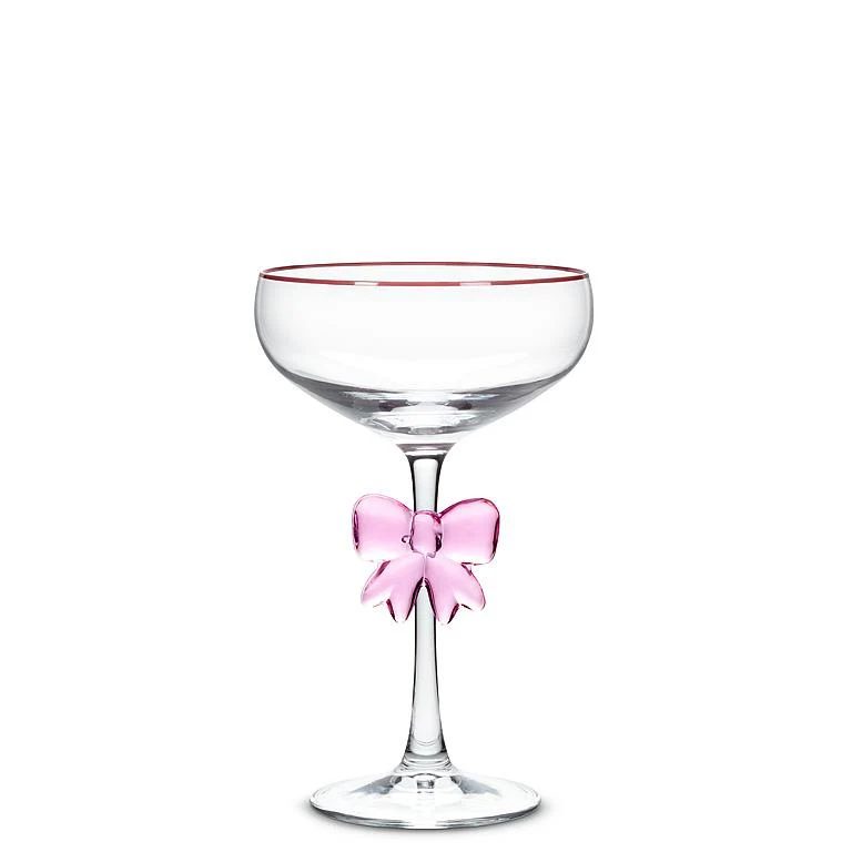Abbott - Coupe w/Lg Pink Bow-7"H(10oz)