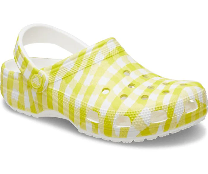CROCS- WOMEN'S CLASSIC GINGHAM CLOG - Image 2
