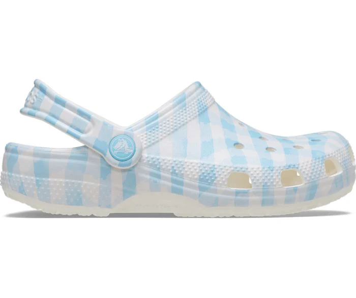 CROCS- WOMEN'S CLASSIC GINGHAM CLOG