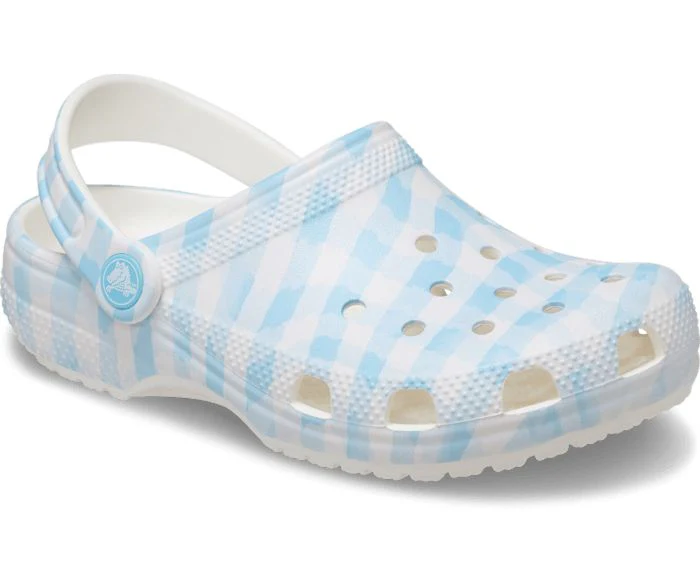 CROCS- WOMEN'S CLASSIC GINGHAM CLOG - Image 2