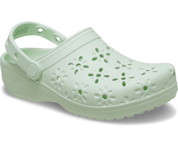 CROCS- WOMEN'S FLORAL CUT-OUT CLOG - Image 2