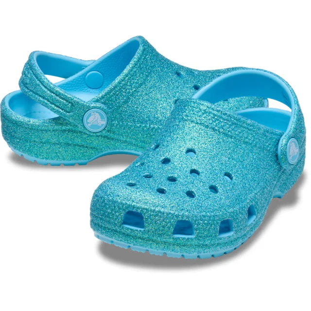 CROCS- KIDS CLASSIC IRIDESCENT GLITTER CLOG - Image 2