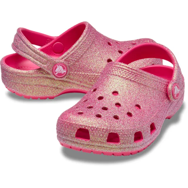 CROCS- KIDS CLASSIC IRIDESCENT GLITTER CLOG - Image 2