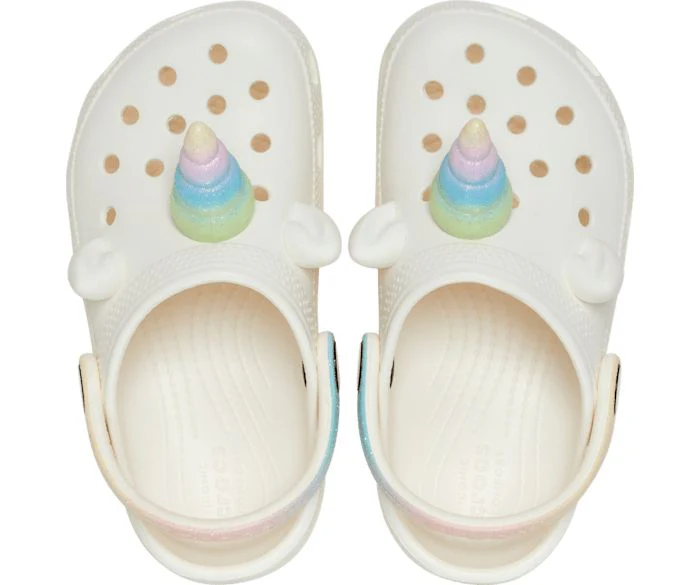 CROCS- KIDS CLASSIC I AM RAINBOW UNICORN CLOG - Image 3