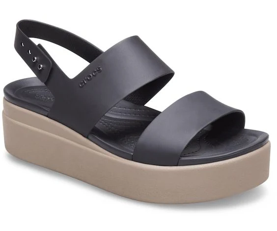 CROCS- WOMEN'S BROOKLYN LOW WEDGE SANDAL - Image 2