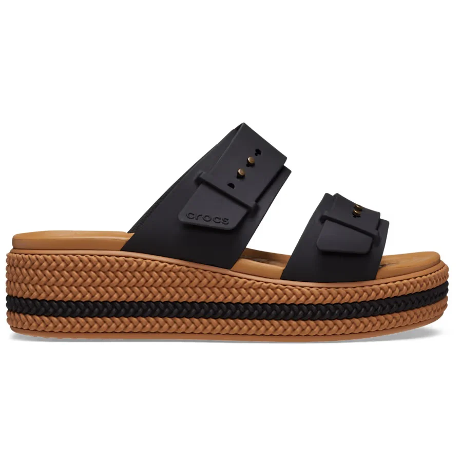 CROCS- WOMEN'S BROOKLYN WOVEN BUCKLE SANDAL