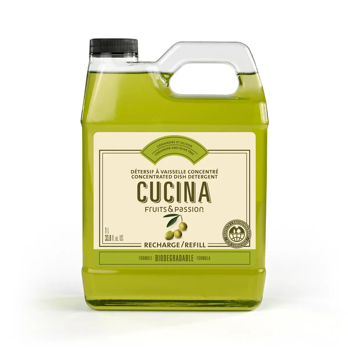 CUCINA - DISH DETERGENT CORIANDER 1L R